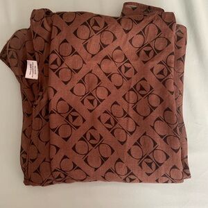 Vela scarves chestnut deco hijab